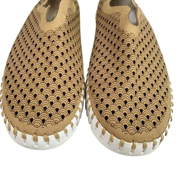 Ilse Jacobsen Tulip Slip On Suede Sneaker Latte Size EUR 39 / US 9 - Picture 4 of 10